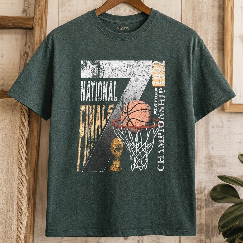 Medium Arizona National Finals Champions 1992 Phoenix Suns Basketball T Shirt